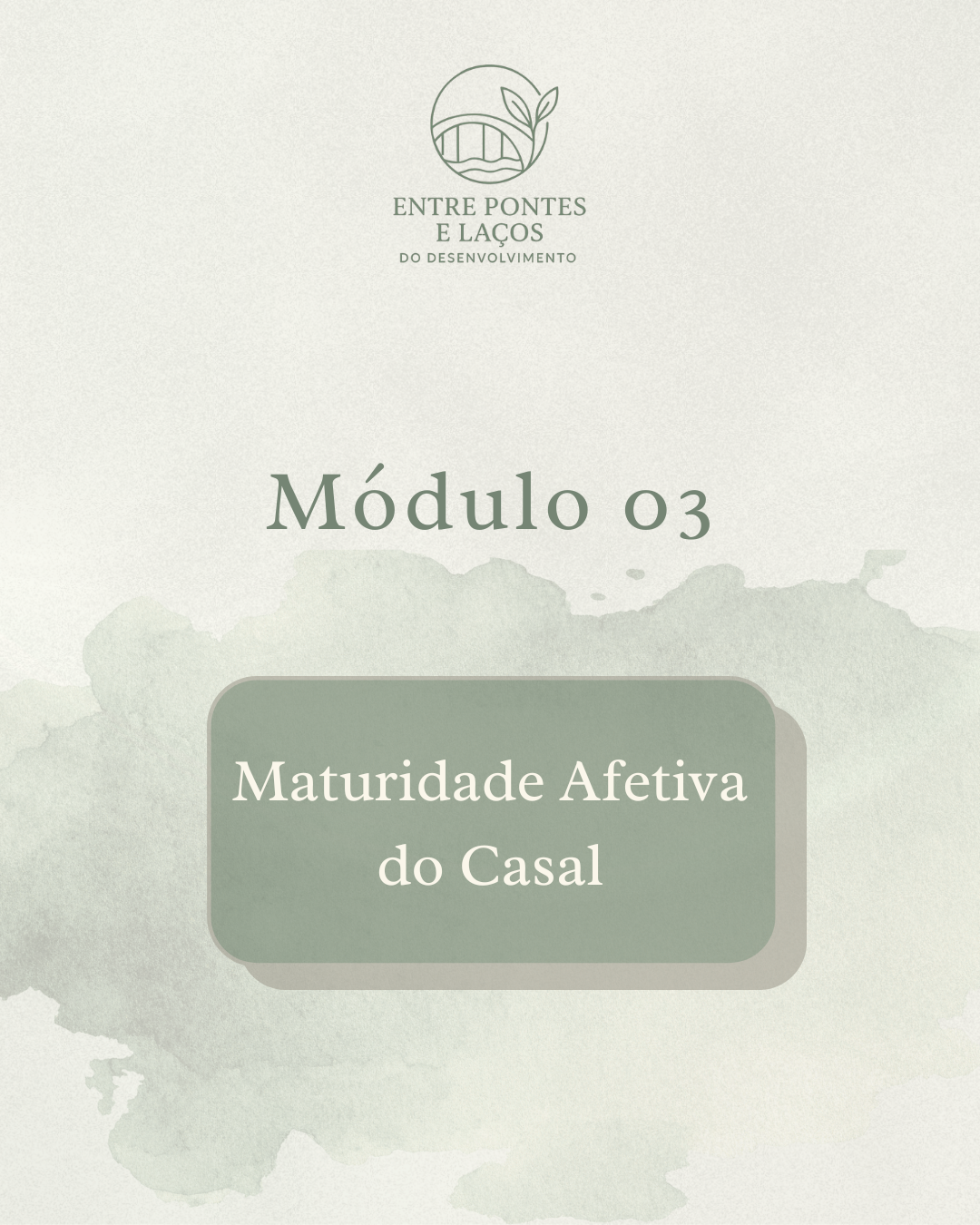 Módulo 03 - Maturidade Afetiva do Casal